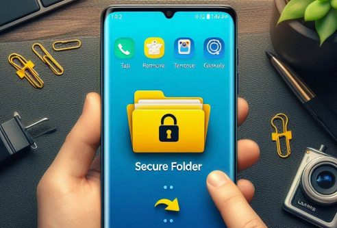 how to delete secure folder in samsung