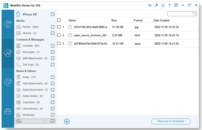 recover deleted whatsapp from itunes backup