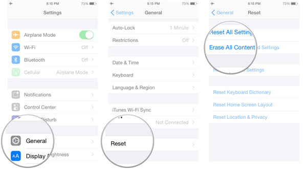 reset all settings to fix iphone making weird beeping noise