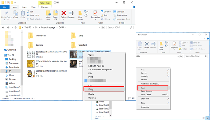 how to upload photos from iphone to laptop via windows explorer